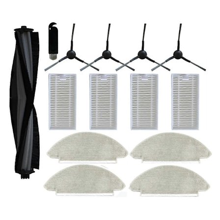 For Alpha 2 Pro / V5 Pro/ V5 VXVC15--1 VXVC16- VXVC23 Robotstøvsuger Del Rulle Sidebørste Hepa Filter