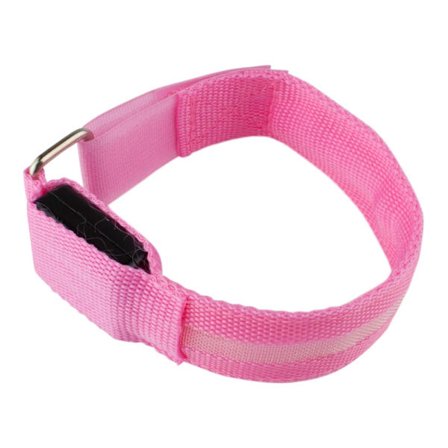 Armband med LED Ljus - Rosa