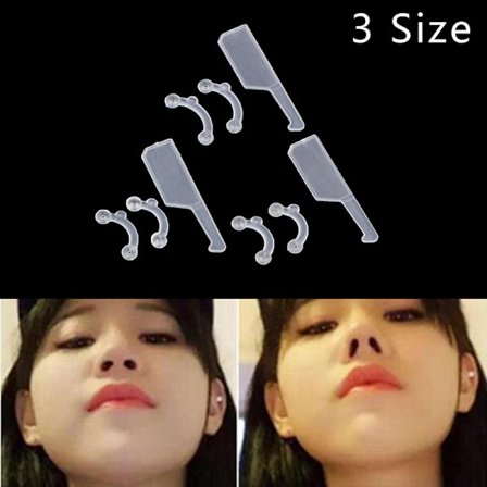 6st 3*storlekar Beauty Nose Up Lifting Bridge Shaper Massageverktyg