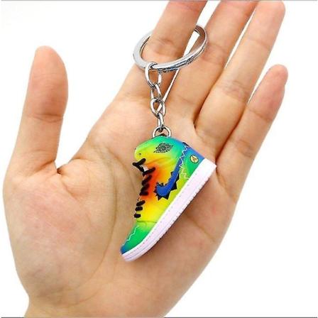 Sko Modell Nøkkelring Bag Anheng 3d Tredimensjonal Mini Basketball Sko Kreativ Personlighet Anheng