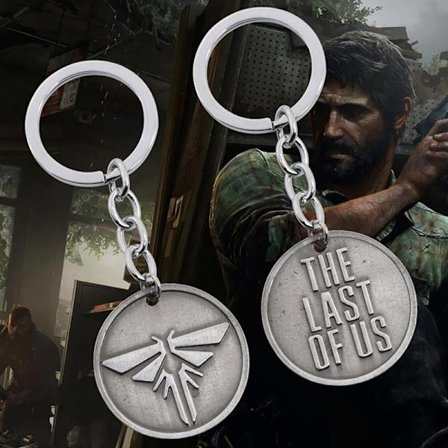 Film The Last Of US Firefly Retro Suvenir Nøkkelring Spill Rund - Perfekt