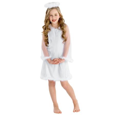 Tectake Julklänning Flicka Ängel White 116 (5-7y)