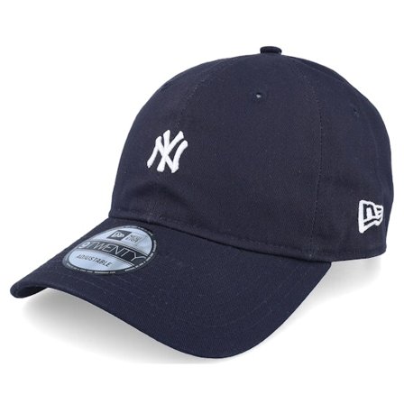 New Era - MLB Blau unconstructed Cap - New York Yankees 9TWENTY Navy/White Dad Cap / Unconstructed @ Hatstore
