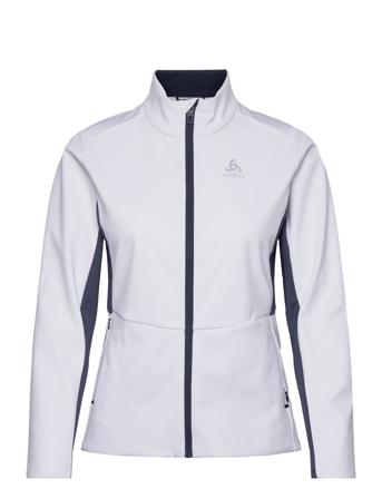 Odlo W Jacket Markenes Outerwear Sport Jackets Hvit Odlo*Betinget Tilbud