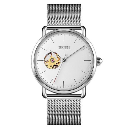 Skmei 9201 Automatic Mechanical Watch Rose Gold Black