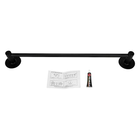 Alumiiniseoksesta valmistettu käsipyyhepidike 20 tuumaa, rei'itettävä, kestävä, vedenkestävä