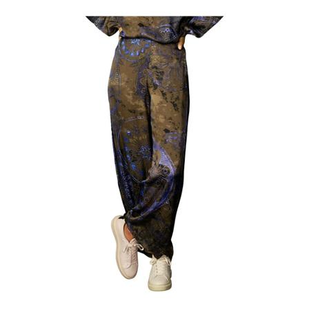 2-Biz, Wide Trousers Bruin, Dames, Maat:S