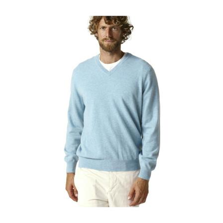 Brunello Cucinelli - Stickade Tröjor - Blå - Herr - Storlek: 2xl, Herr, Storlek: 2XL