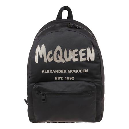 Alexander McQueen Rugzaks , Zwart , Heren , Maat: ONE Size Rugzakken