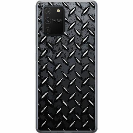 Samsung Galaxy S10 Lite Genomskinligt Skal Metalliskt Mönster
