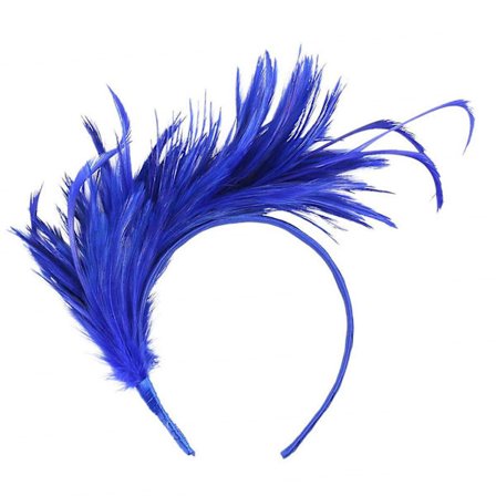 1920'er Pandebånd med Fjer, 20'er Stil Hårbånd, Retro Hårbånd, Karneval Hovedbeklædning, Hurtig Forsendelse