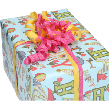 Innpakningspapir Happy Turkisb