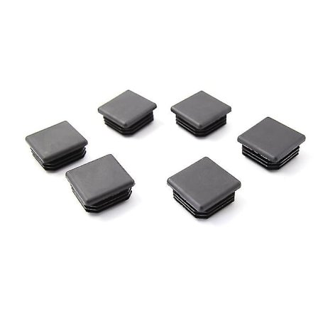 40 st 1-1/2 tum fyrkantig plastplugg, rörplugg, fyrkantig innerplugg, rörledningsändlock, hållbar stolsglid