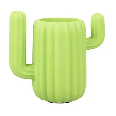 Multifunktionell söt kaktus magnetisk pennhållare kruka hemmakontor skrivbordsartiklar förvaringslåda