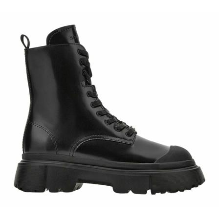 Hogan Lace-up Laarzen , Zwart , Dames , Maat: 41 EU Laarzen