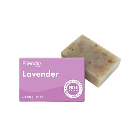 Friendly SæbebarLavendel 95 g, Skincare, Håndpleje, Håndsæbe