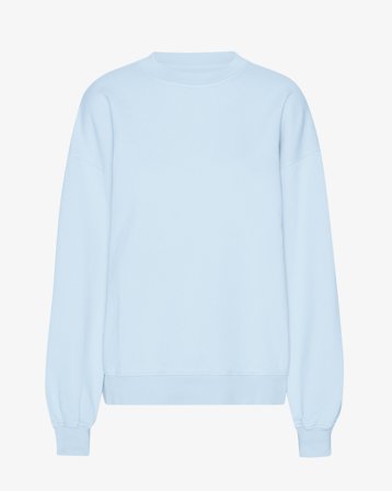 Organic Oversized Crew - Polar Blue 2XL