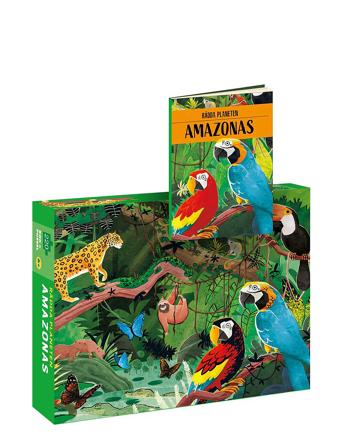 Rädda Planeten: Amazonas Toys Puzzles And Games Puzzles Classic Puzzles Multi/patterned TUKAN