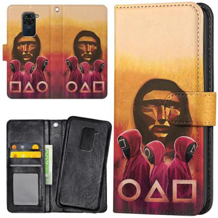 Xiaomi Redmi Note 9 - Plånboksfodral/Skal Squid Game