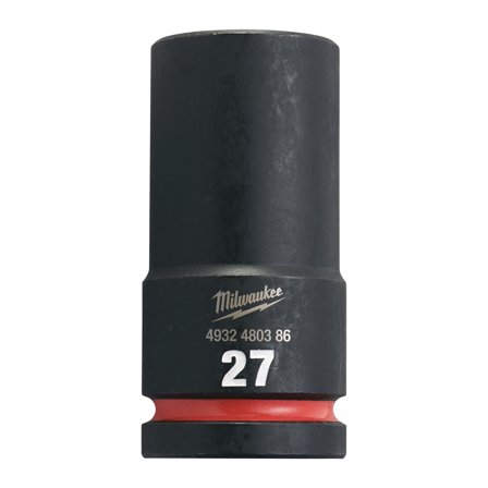 Milwaukee 4932480386 Kraftpipe 3/4", SHOCKWAVE, dyp 27 mm, Håndverktøy