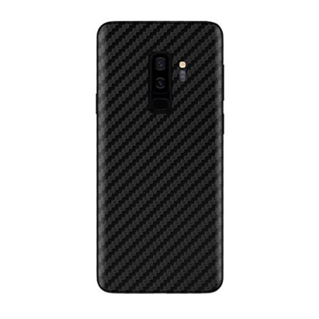 Samsung Galaxy S9 Plus Kolfiber Skin Skyddsplast Baksida