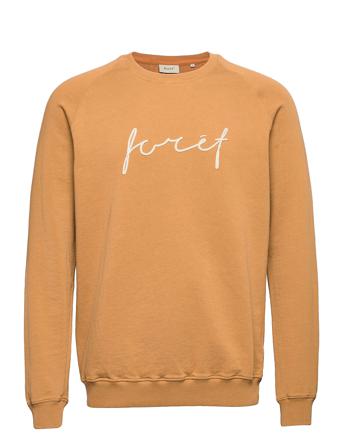 Track Sweatshirt Sweat-shirt Tröja Beige Forét