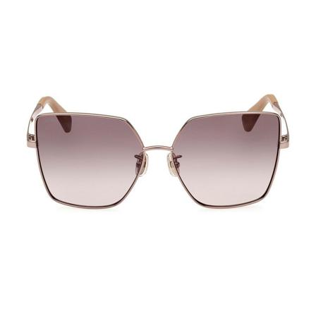 Max Mara Briller Brun, Dame Solbriller, Størrelse: ONE Size