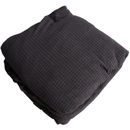 Massasjestoltrekk for all-inclusive elastisk rygg lenestol lys grå massasje