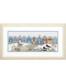 Stickpackung Bild Strandhaus