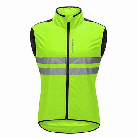 Herre Cykel Vest Ærmeløs Jakke Reflekterende Vindtæt DH MTB Jersey Vest