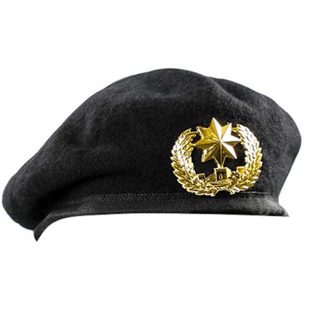 Professionell Look Basker Broderad Badge Kapten Ullmössor Dekorationer för Uniform Säkerhetsuniform Tillbehör Stil 2