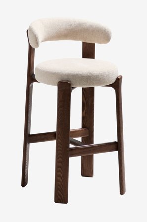 Kave Home - Matstol - granit - Beige - Stolar - Från Homeroom