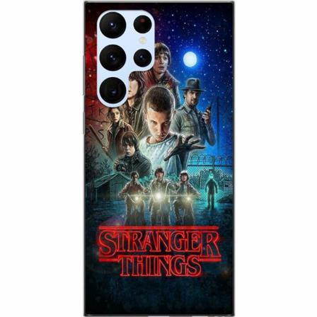 Samsung Galaxy S22 Ultra 5g Genomskinligt Skal Stranger Things