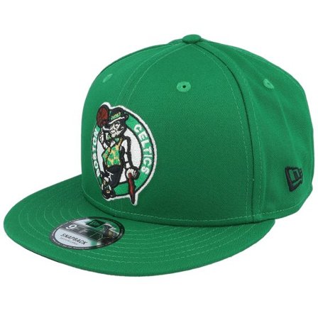 New Era - NBA Grön snapback Keps - Boston Celtics NBA Rear Logo 9FIFTY Snapback @ Hatstore