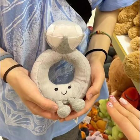 Jellycat Bartholomew plyslegetøj, blødt og behageligt, perfekt til børn, Valentinsdagsgaver, samleobjekter og ringe.