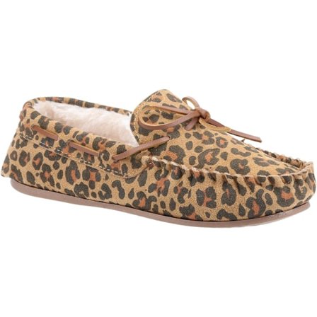 Hush Puppies Dam/Dam Allie Leopardmönstrade mockasiner i mocka 4