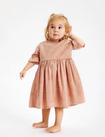 The New Tnstoline S_S Dress - Pink - 110