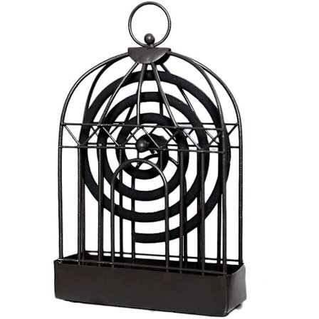 Myggspiralholder Retro Bærbar Myggspiralholder For Hjem Camping (bronse)