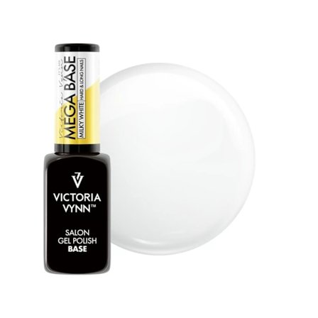 Gel Polish - Mega Base - Milky White - 15 ml - Victoria Vynn