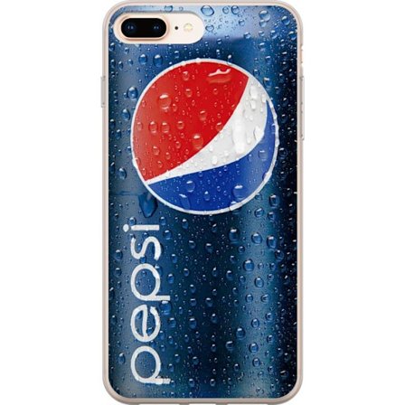 Kompatibelt Mobildeksel til Apple iPhone 8 Plus Pepsi Can