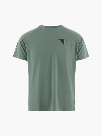 Klättermusen Fafne SS T-Shirt Herr - Green Lake - S