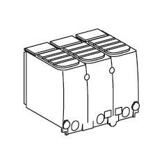 Schneider Electric LV429517 Berøringsvern Utførelse: 3P Lang NSX100-250, Elfordeling & strømforsyning