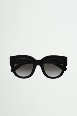 Cleo Black - grey gradient lens
