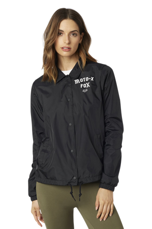 FOX Pit Stop Coaches Women's Jacket Black L