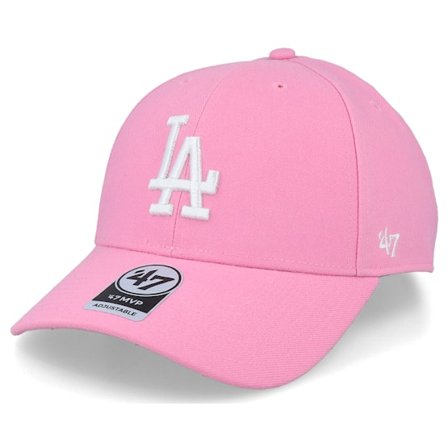 47 Brand - MLB Rosa adjustable Caps - Los Angeles Dodgers Mvp Rose Pink/White Adjustable @ Hatstore
