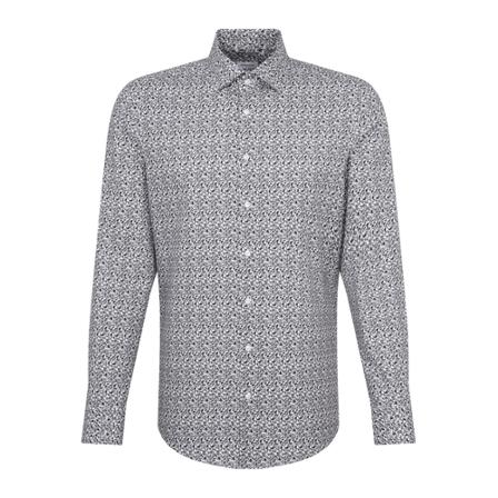 Seidensticker Casual Shirts , Blauw , Heren , Maat: 6XL