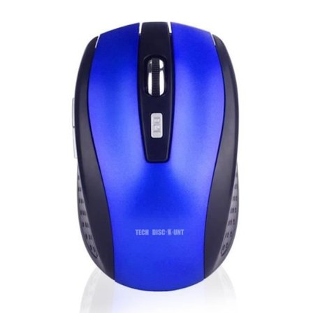 Trådlös mus - Gamer - Optisk 2.4G - Bärbar - Presterande - Blå