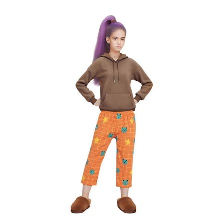 KPop Demon Hunters Pyjama Rumi Mira Zoey Yöasut Cosplay Puku Naisille Teineille Anime-faneille Rumi B 160 Rumi B 160