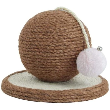 Katt leksak, stor klösboll, fin naturlig sisal katt klösträd, katt klösträd