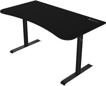 Arozzi Arena Medium - Pure Black - Gaming-skrivbord med musmatta över hela ytan